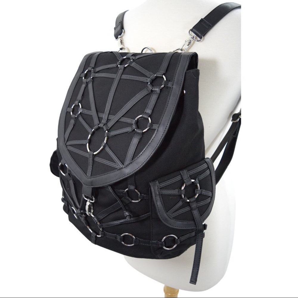 Goth backpack